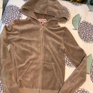 Juicy Couture tracksuit tan both pieces small